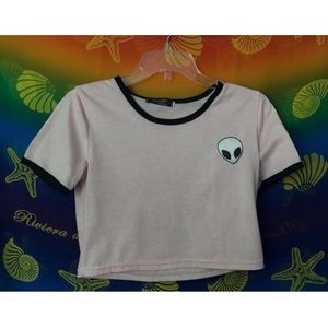 alien patched tee